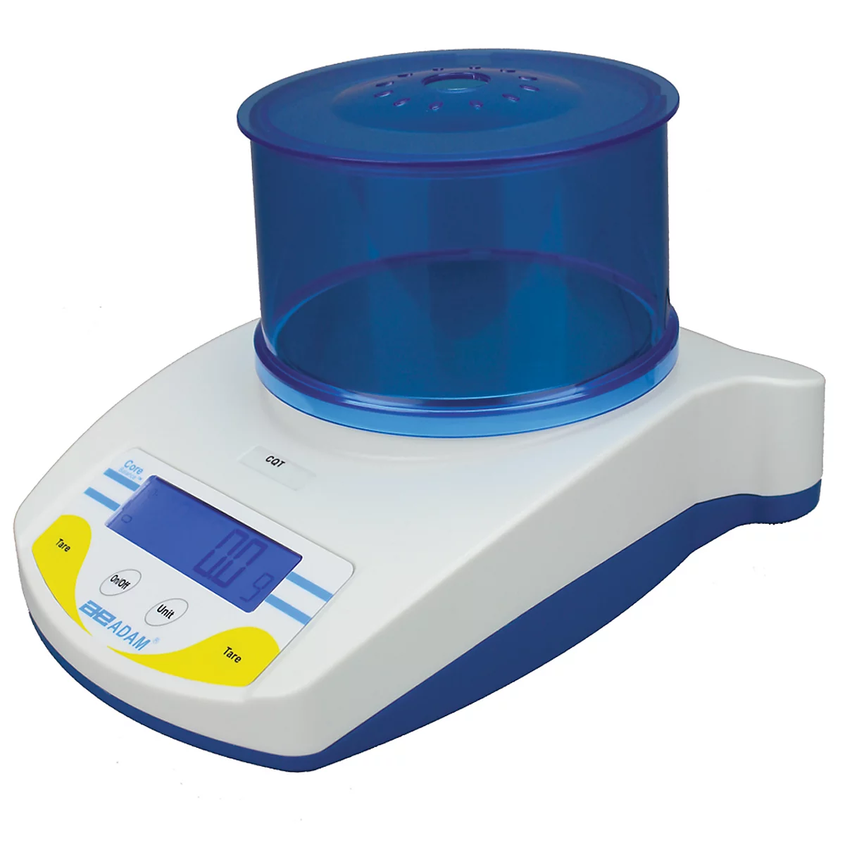 Precisieweegschaal serie Core, stapelbaar, met robuuste behuizing, capaciteit 1,5 kg, met windbescherming