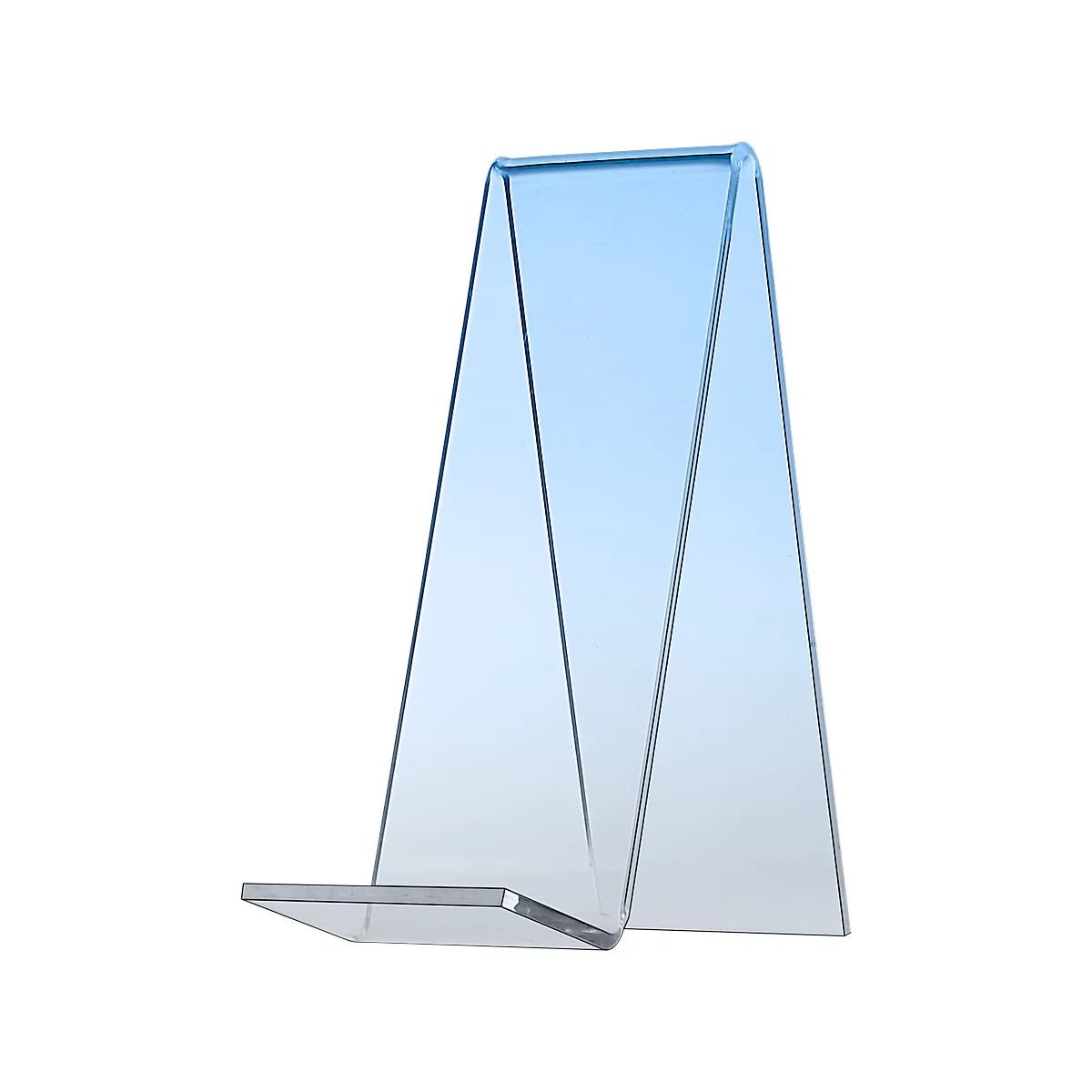 Présentoir de table - PLEXIGLAS® - l. 50 x H 140 mm - transparent - set de 2 p.