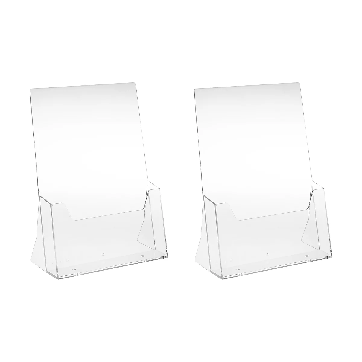 Présentoir de table, polystyrène, pour format A4, 2 p.