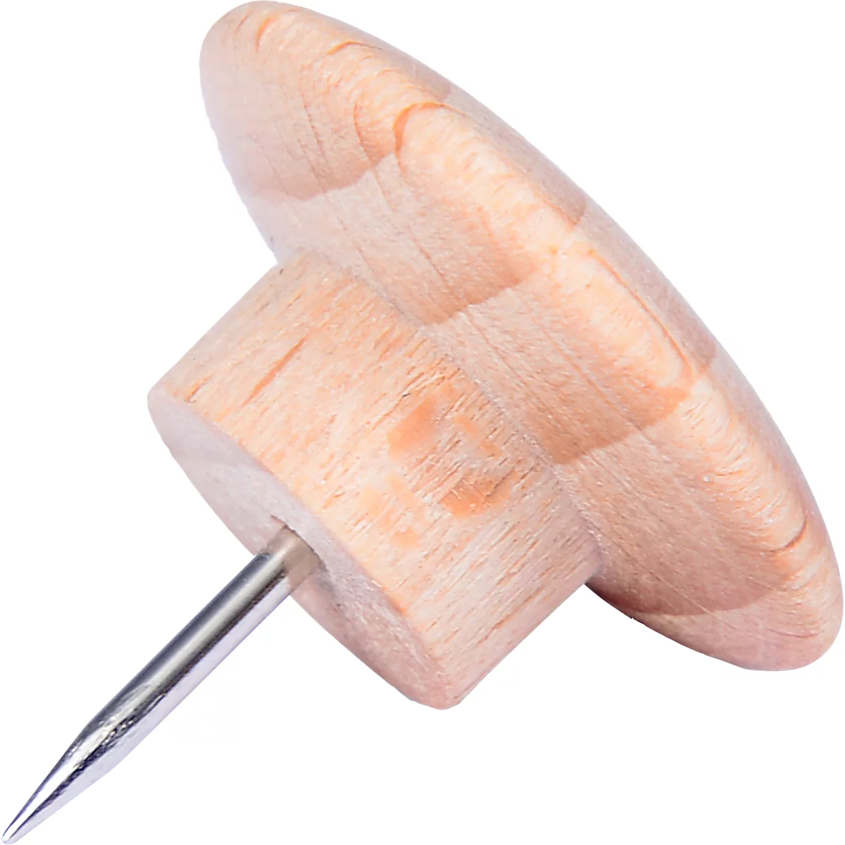 Prikbord Legamaster WOODEN, 25 stuks, geschikt voor Legamaster prikborden, ⌀ 20 x H 27 mm, beukenhout, gelakt