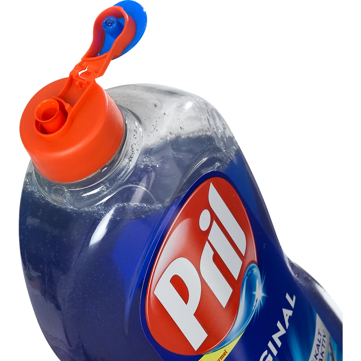 Pril Original handafwasmiddel, hoog vetoplossend vermogen, blauw, fles met 675 ml