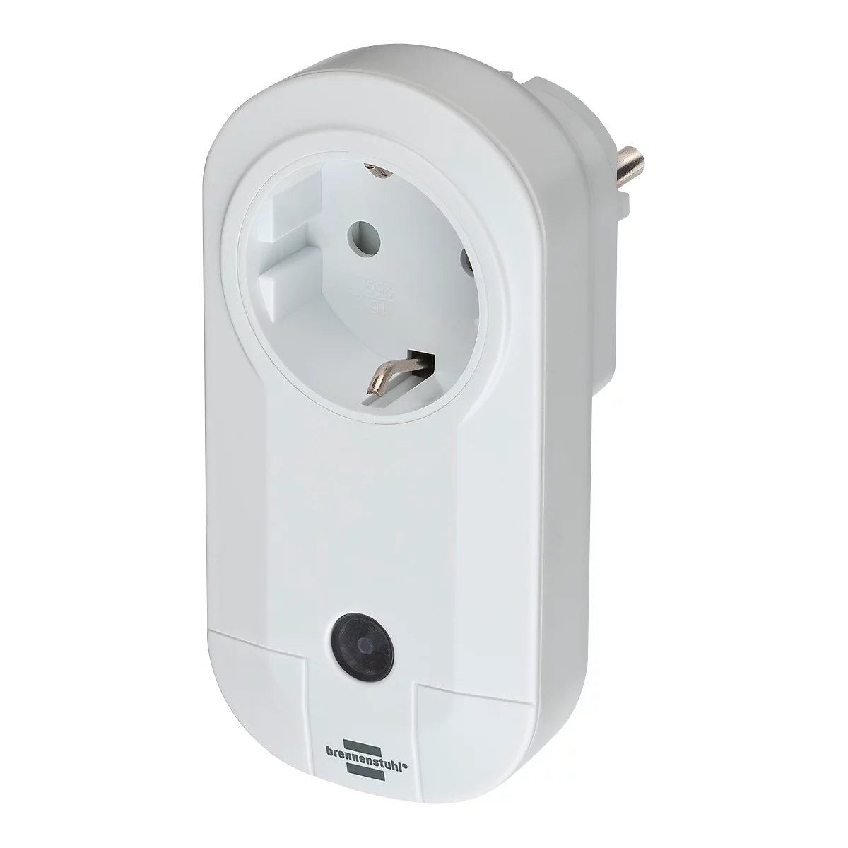 Prise électrique Brennenstuhl, blanc, télécommande d'appareils électriques, 100 m de portée