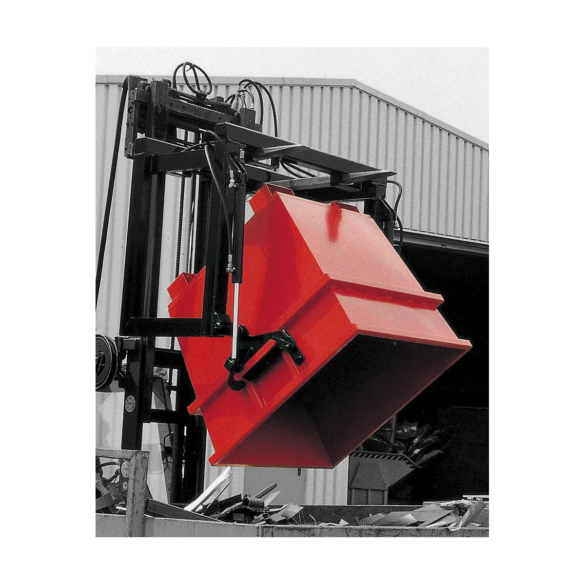 Prise pour basculeur UCT, rouge (RAL 3000)