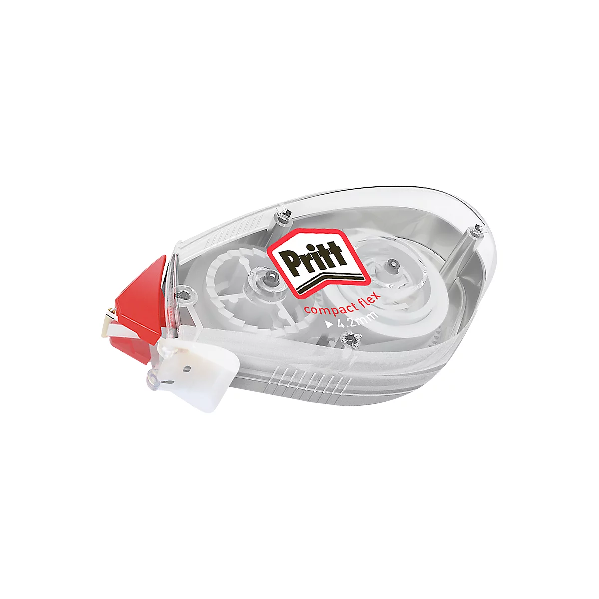 Pritt Compact Flex Korrektur Roller, Push & Pull Funktion, 4,2 mm Breite