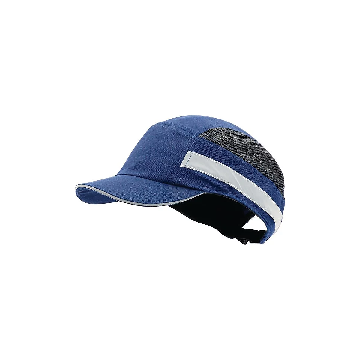 PRO FIT Anstoßkappe PLUS Base-Cap, EN 812:2012, ABS, blau, Schirmlänge 5 cm, Größe 52-65 cm