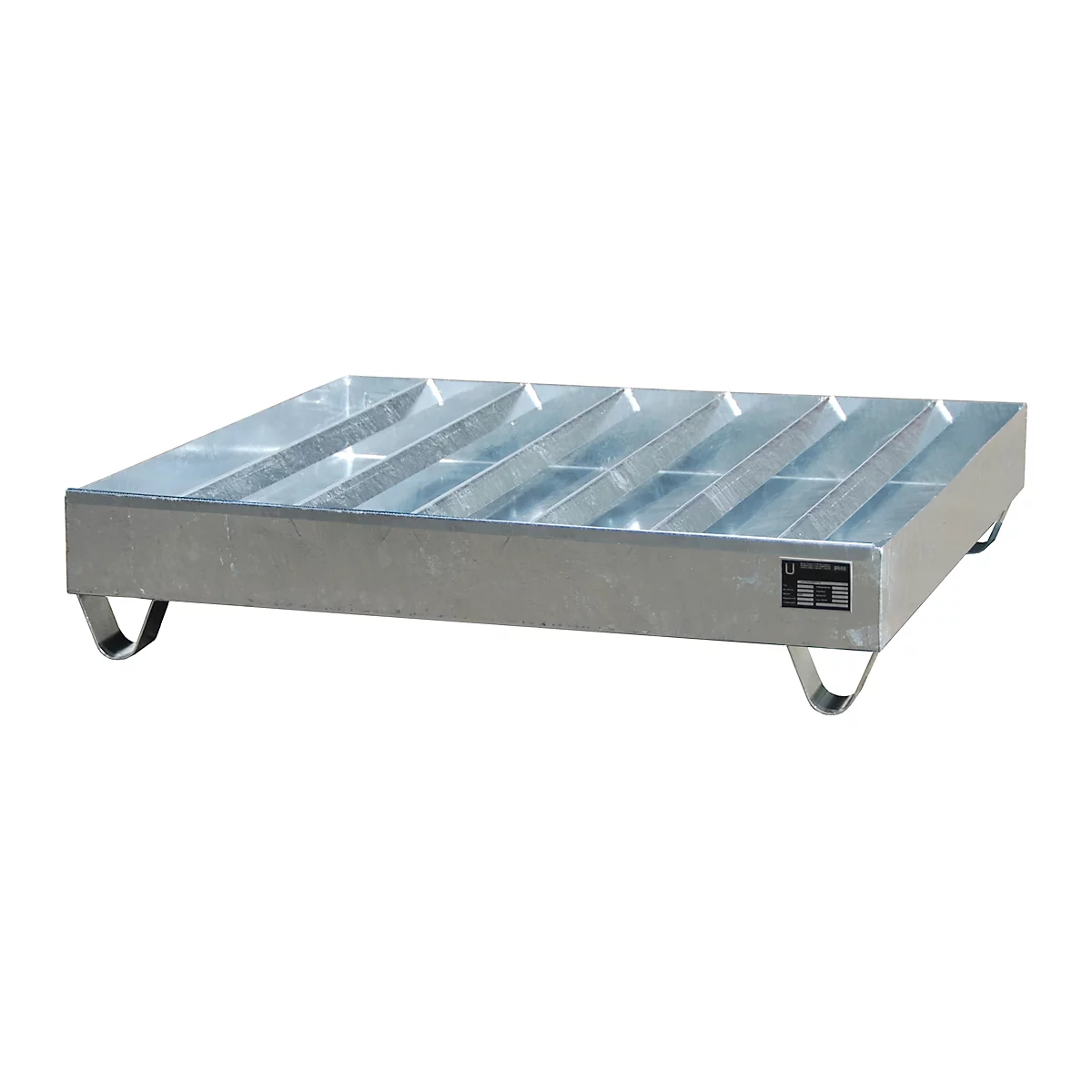 Profiellekbak type PW vlg. StawaR, voor 4 vaten, 230 l, 78 kg, gegalvaniseerd