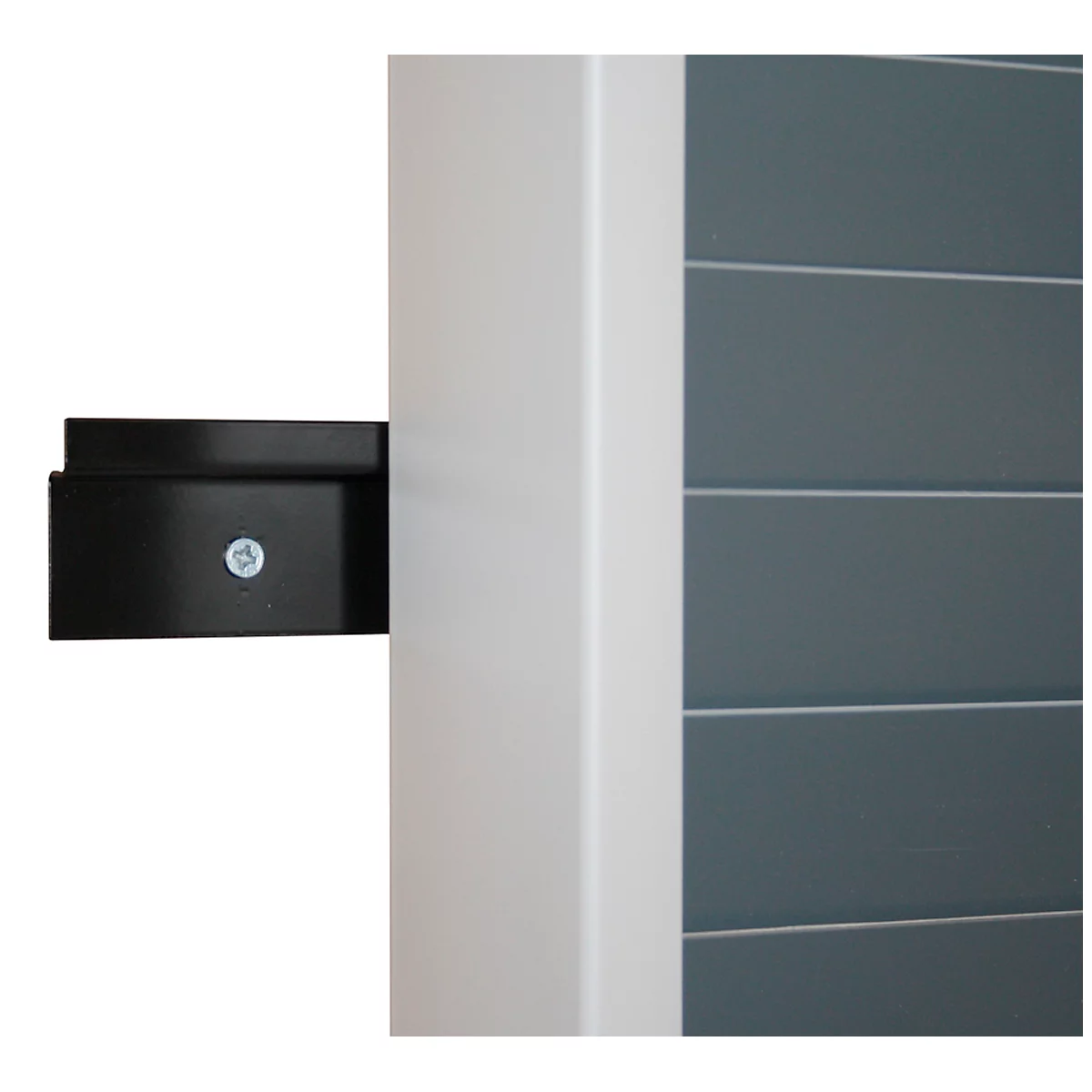 Profielrail, voor wandmontage van de Eichner kaarten-boards serie 9219, L 250 mm