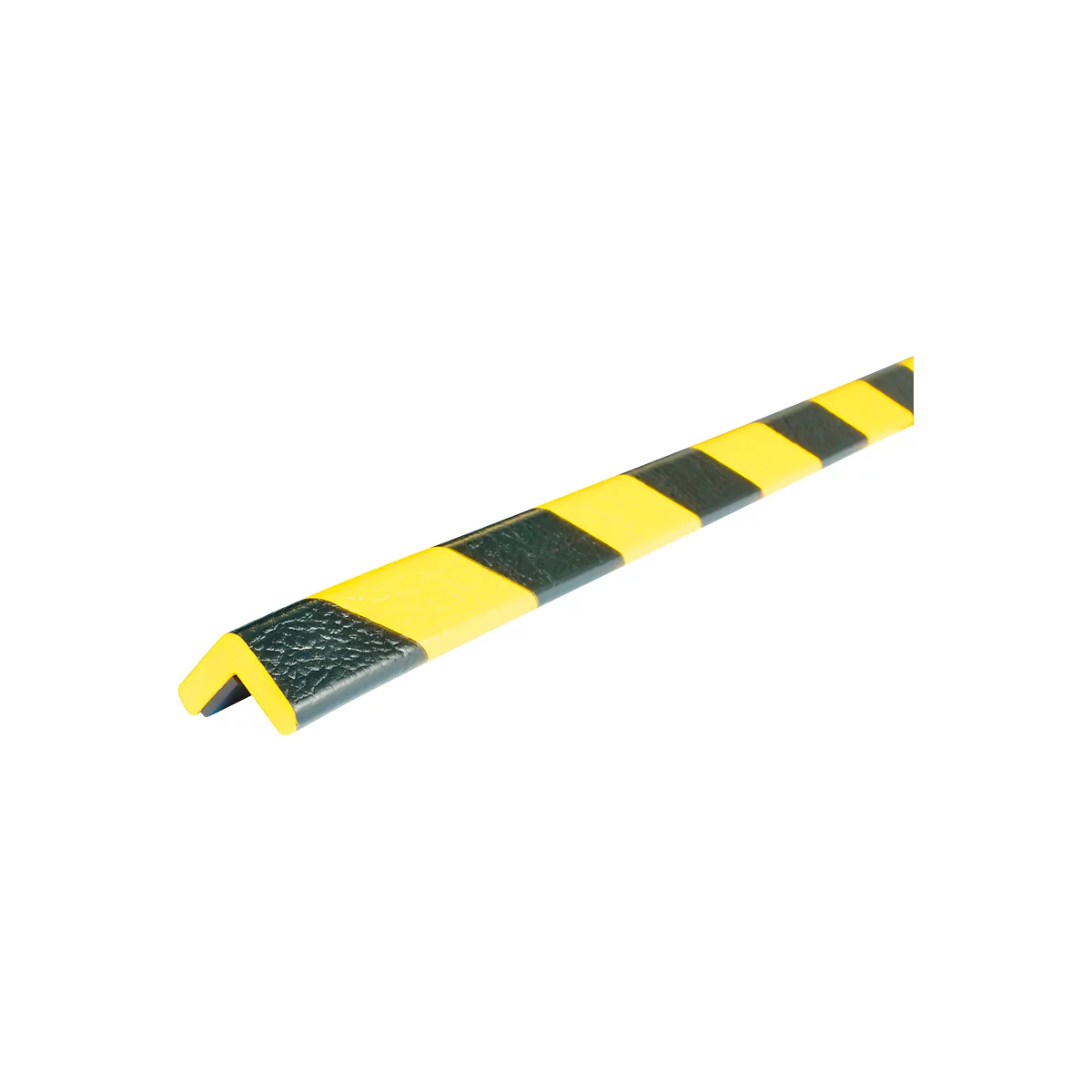 Profilé de protection d'angle type E, unité de 1 m, jaune/noir, magnétique