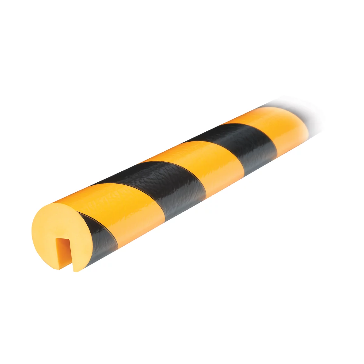 Profilé de protection des chants type B, mètre linéaire, jaune/noir