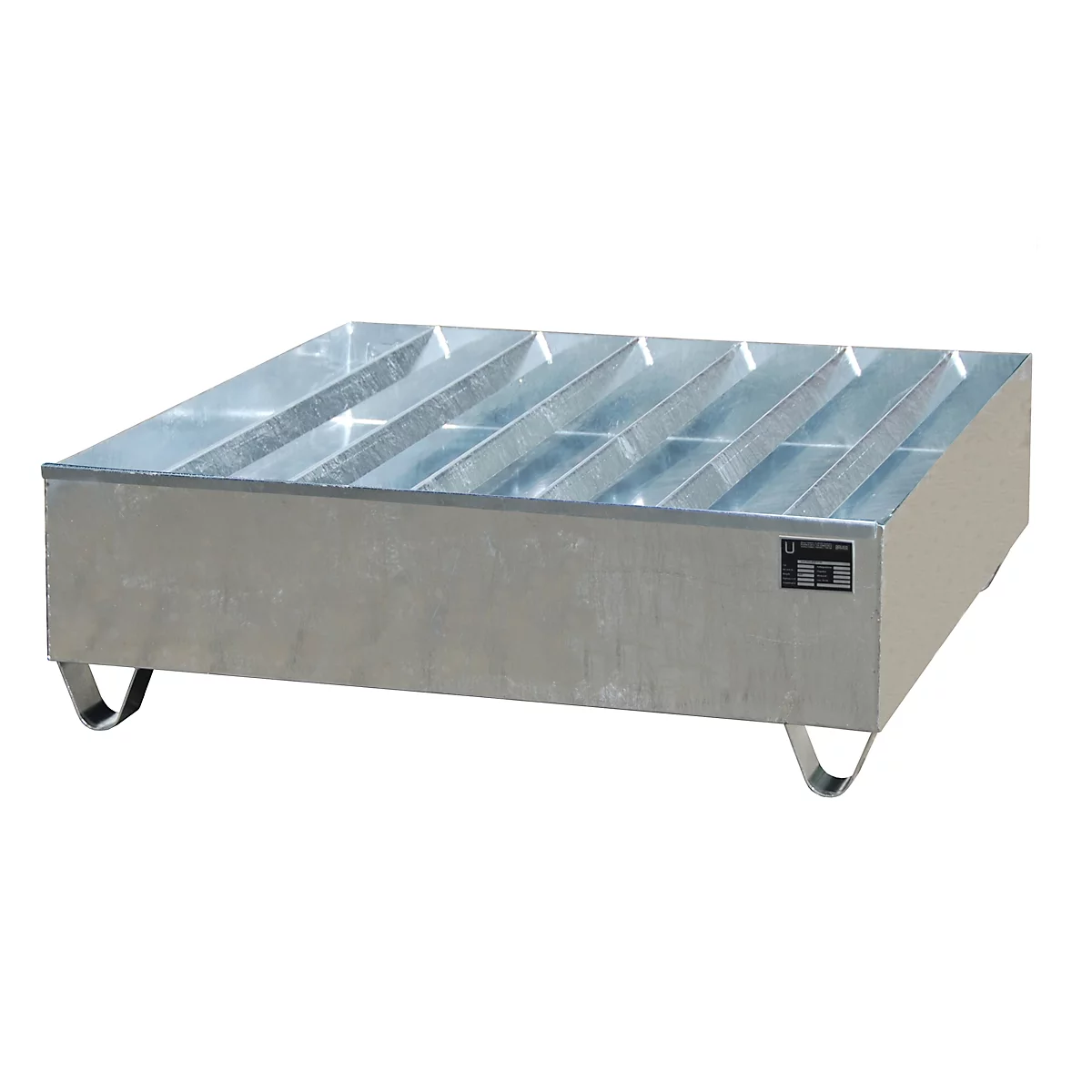 Profilwanne PW gem. StawaR, für 4 Fässer, 410 l, 92 kg, verzinkt