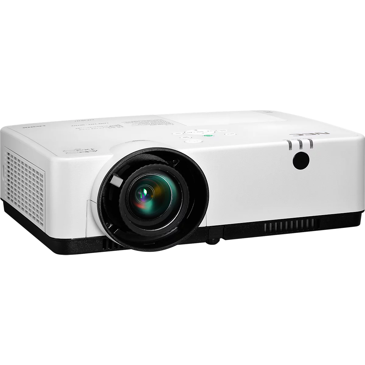Projecteur 3LCD SHARP/NEC ME403U, 1920 x 1200 HD WUXGA, 4000 ANSI lumens, zoom 1,6x, haut-parleurs 16 watts, 2 x HDMI, USB/LAN, jusqu'à 20000 h, blanc