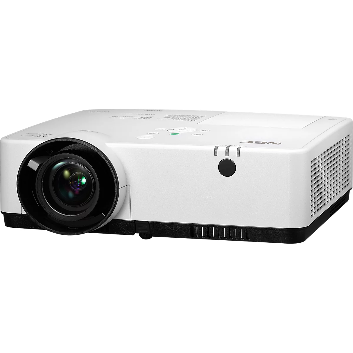 Projecteur 3LCD SHARP/NEC ME403U, 1920 x 1200 HD WUXGA, 4000 ANSI lumens, zoom 1,6x, haut-parleurs 16 watts, 2 x HDMI, USB/LAN, jusqu'à 20000 h, blanc