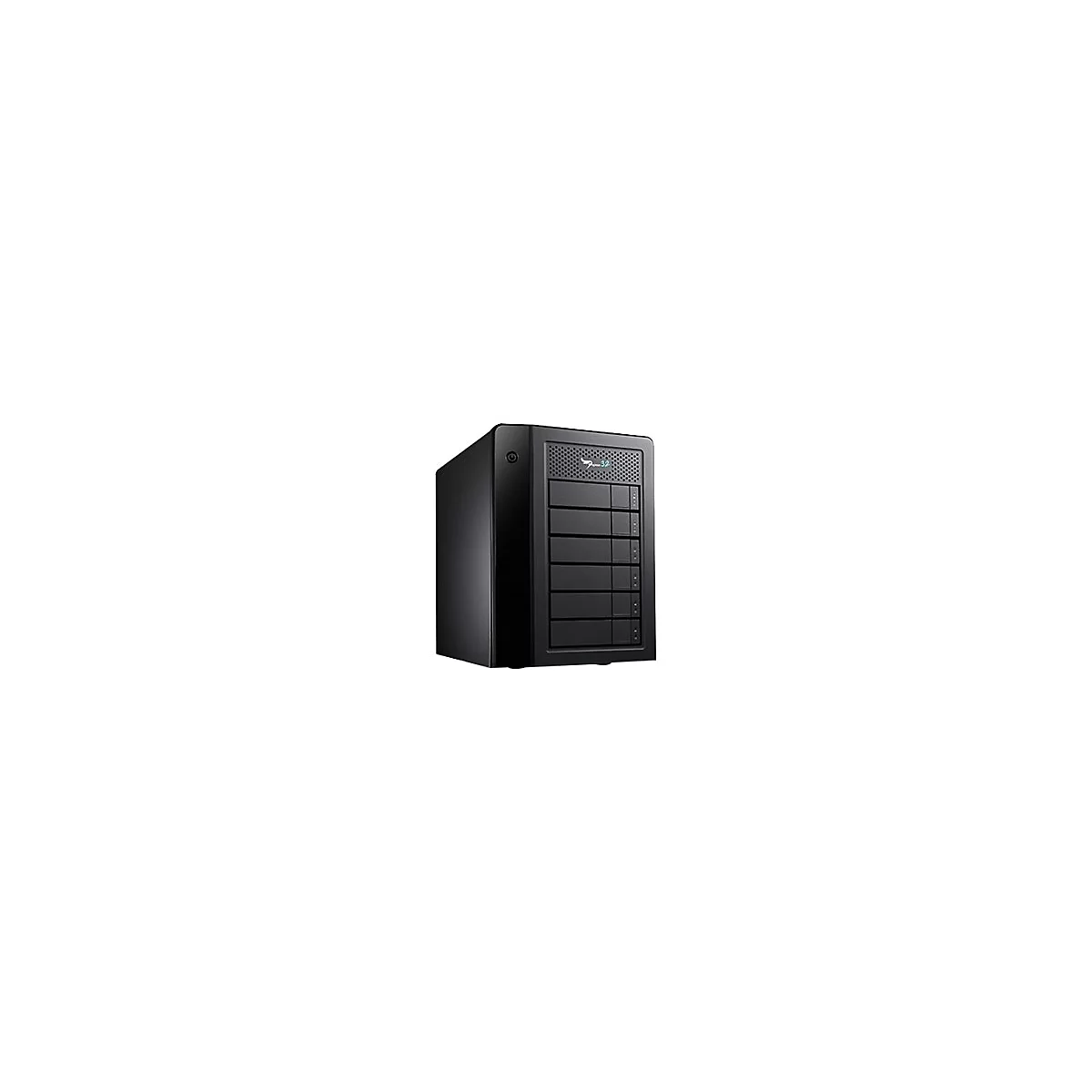 Promise Pegasus32 R6 - Festplatten-Array - 24 TB - 6 Schächte (SATA-600) - HDD 4 TB x 6 - Thunderbolt 3, USB 3.2 Gen 2 (extern)
