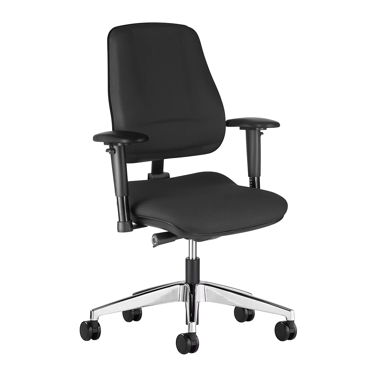 Prosedia Bürostuhl LEANOS V ERGO, Synchronmechanik, ohne Armlehnen, Bandscheibensitz