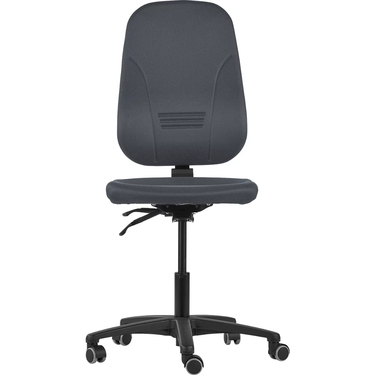 Prosedia Bürostuhl YOUNICO plus 3, Permanentkontakt, ohne Armlehnen, 3D-Rückenlehne, anthrazit