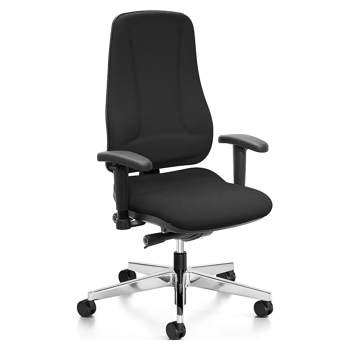 Prosedia bureaustoel LEANOS V ERGO, synchroonmechanisme, zonder armleuningen, ergonomische rugleuning