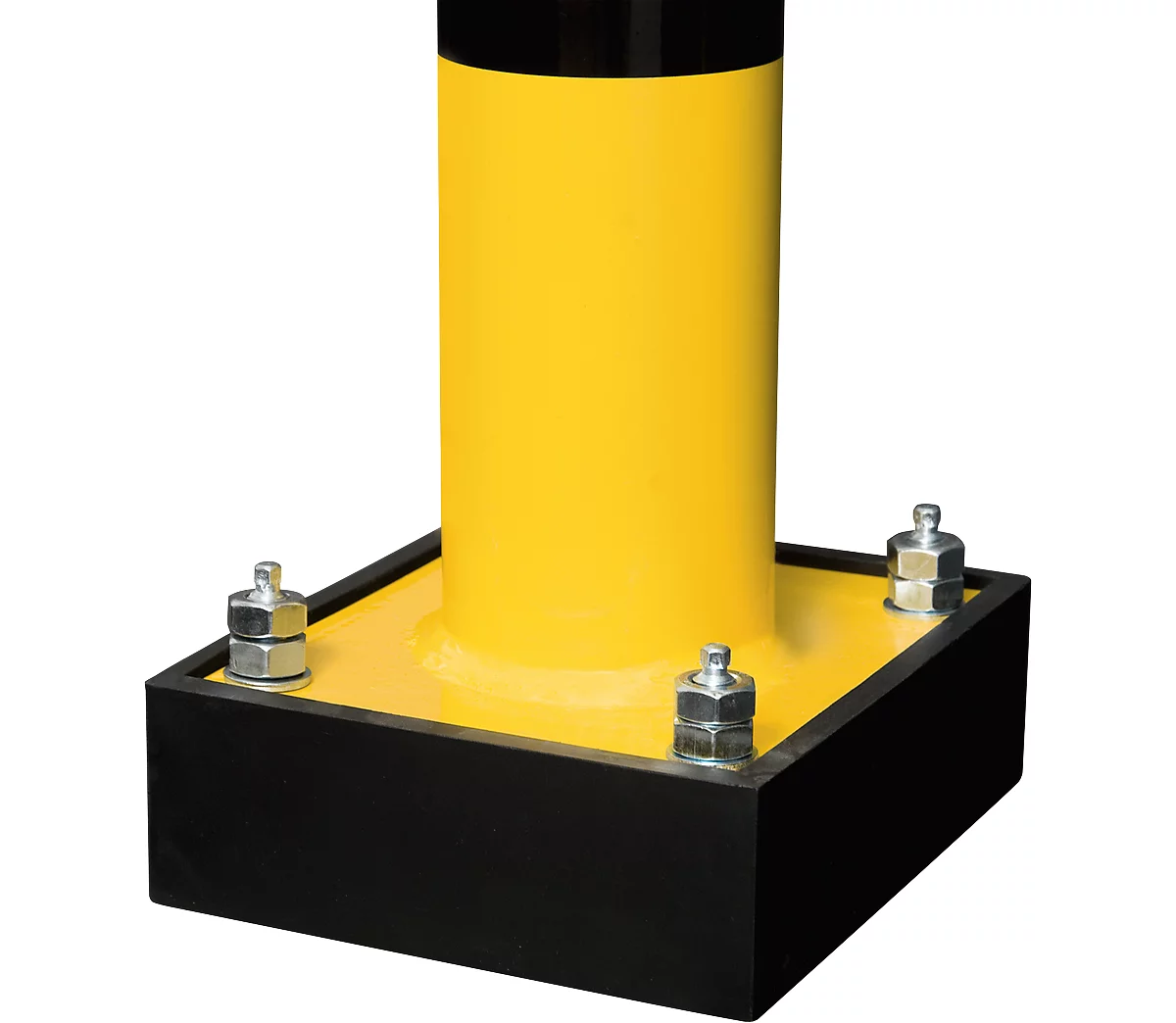 Protección antichoques SWING, uso en interior, 390 x 375 mm, amarillo/negro