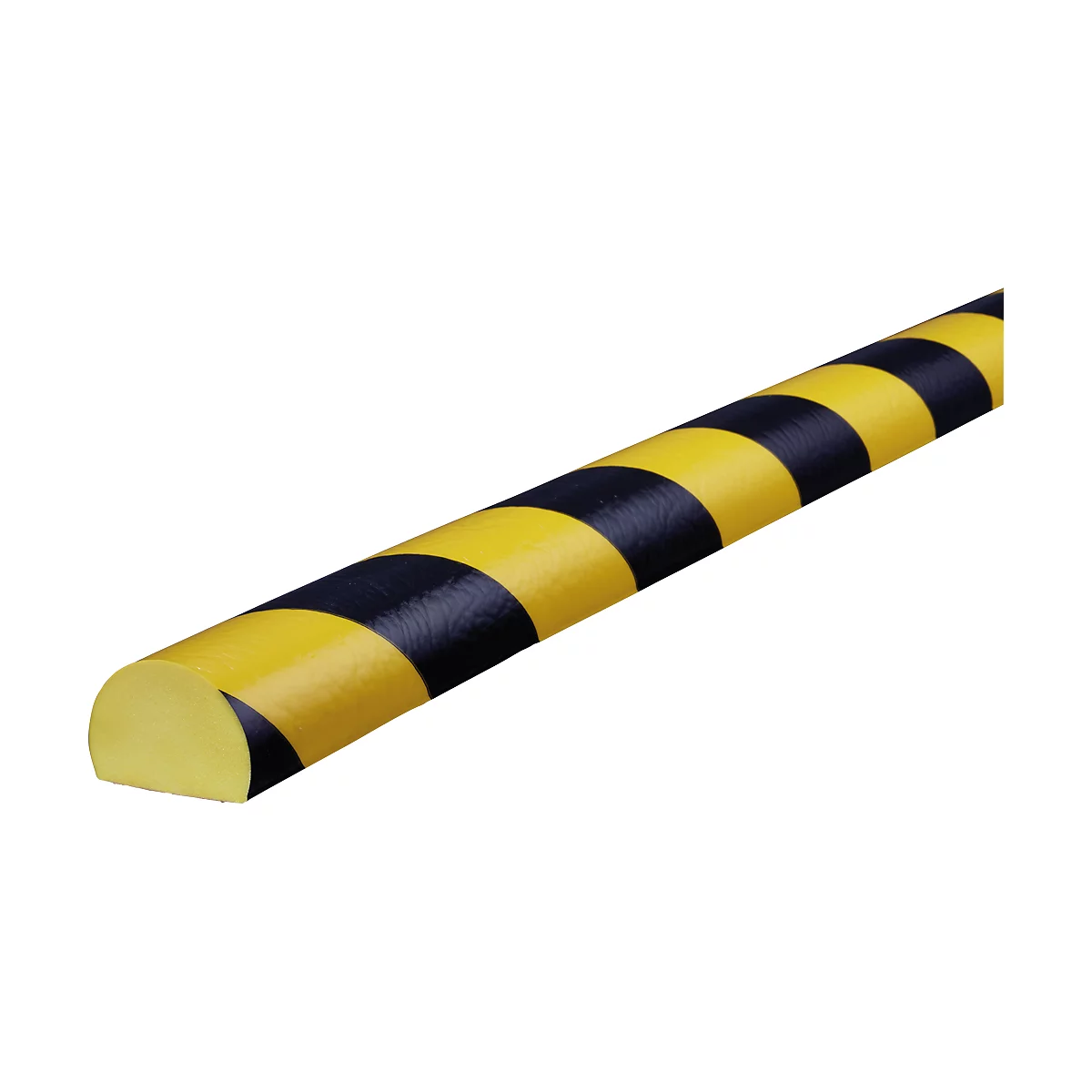 Protección de superficies tipo C, rollo de 5 m, amarillo/negro