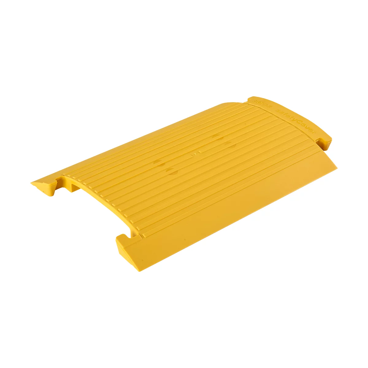 Protège-câbles SafetyCover Serpa, système modulaire, très grande stabilité, lot de 3, jaune/noir/jaune