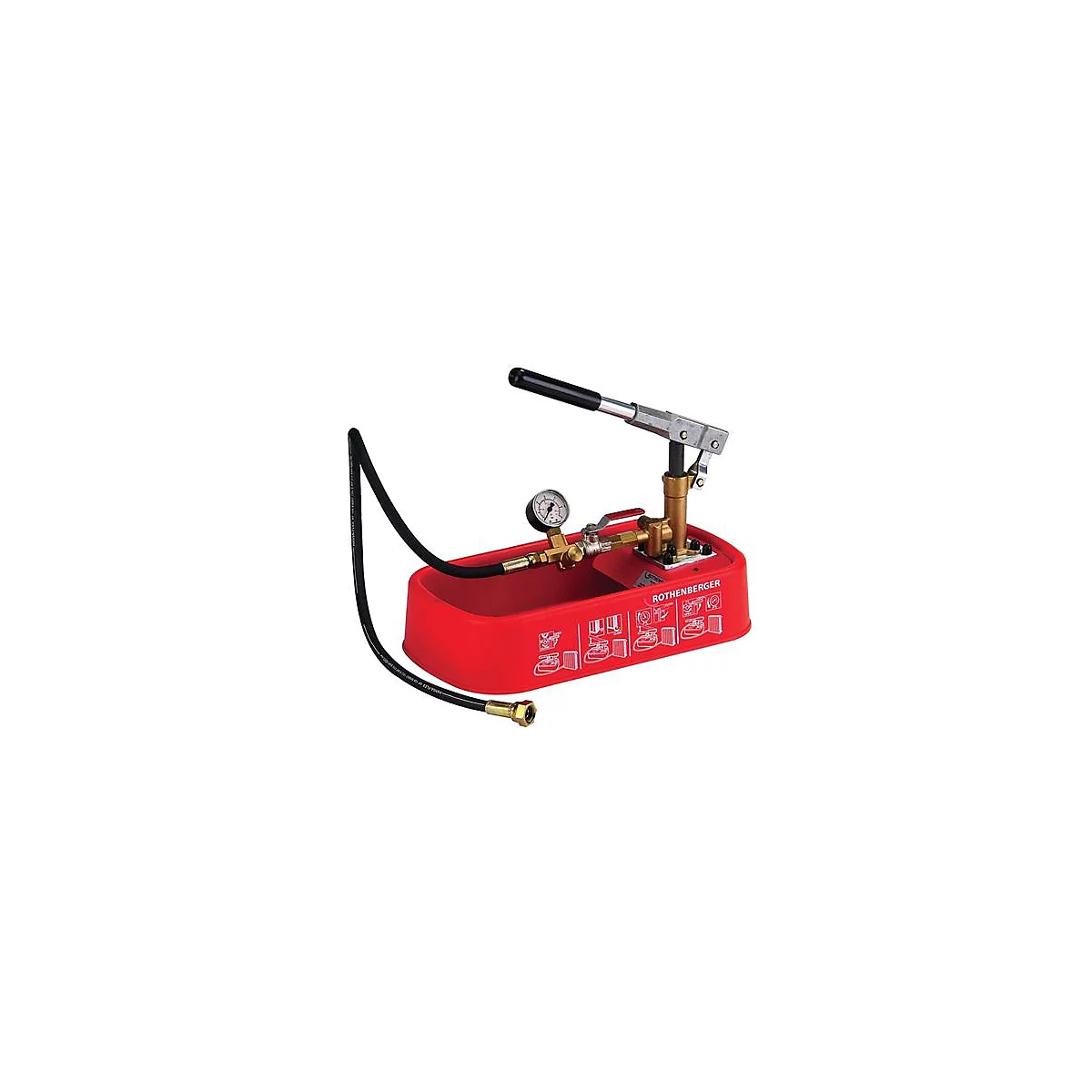 Prüfpumpe RP 30 0-30bar R 1/2 Zoll Saugvolumen p.Hub ca.16 ml