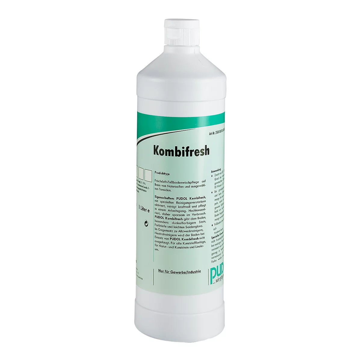 PUDOL vloerreiniger Kombifresh, 6 flesjes van 1 liter
