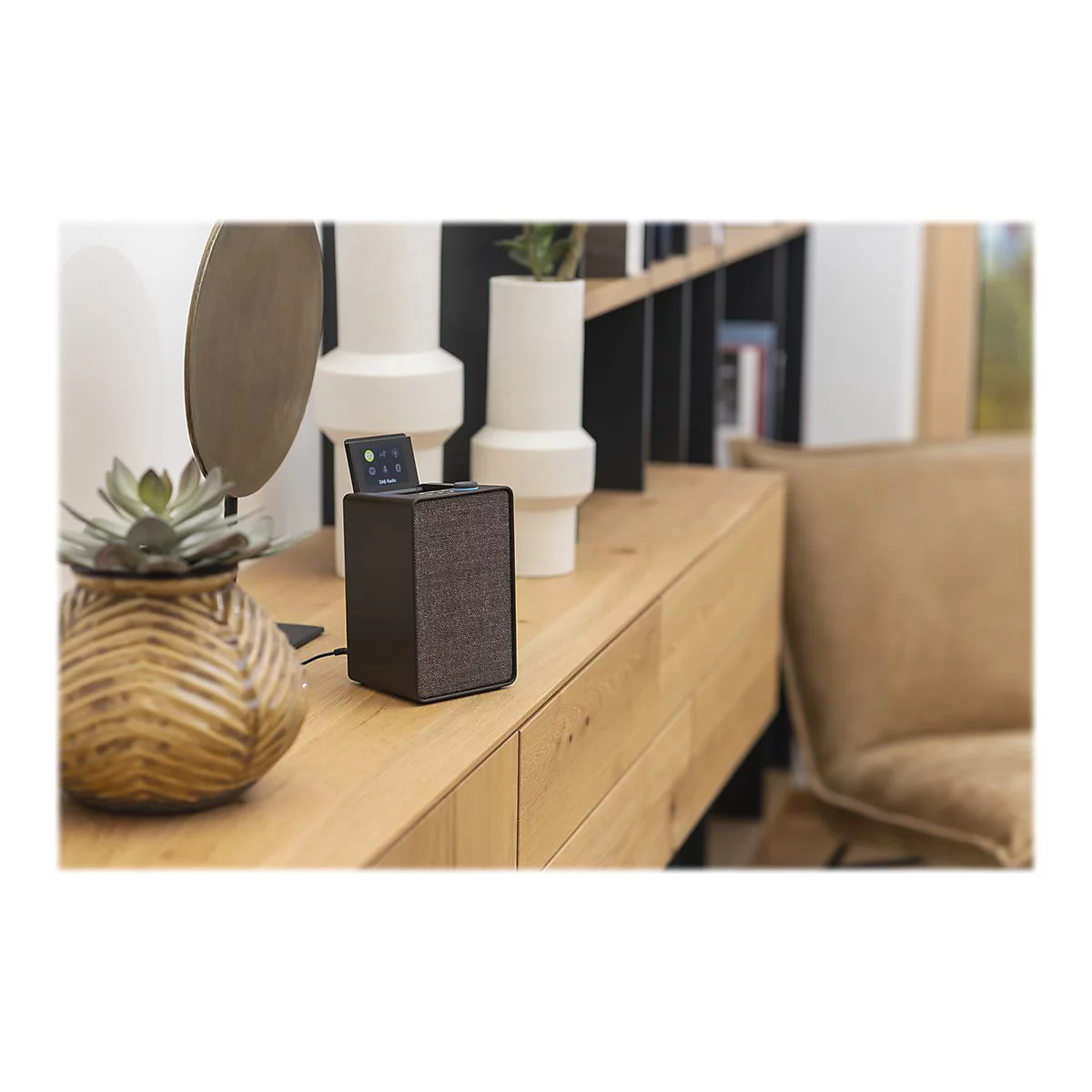 PURE Evoke Spot - Audiosystem - 20 Watt (Gesamt) - Black Coffee