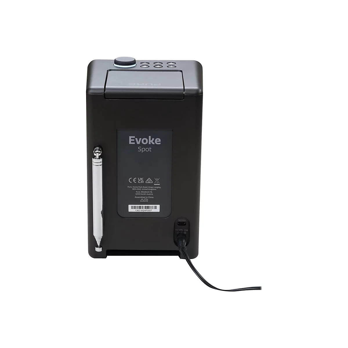 PURE Evoke Spot - Audiosystem - 20 Watt (Gesamt) - Black Coffee