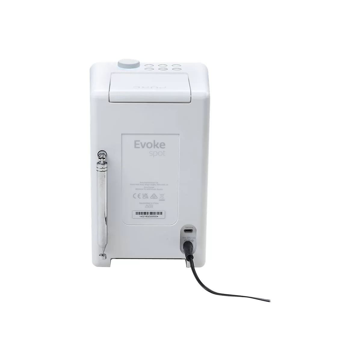 PURE Evoke Spot - Audiosystem - 20 Watt (Gesamt) - Cotton White
