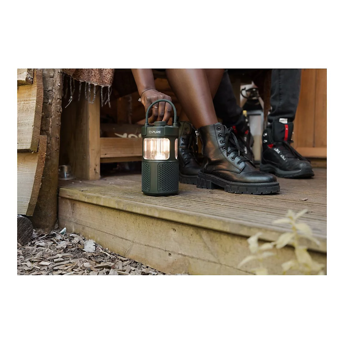 Pure Woodland Glow - Lautsprecher - tragbar - kabellos - Bluetooth - 20 Watt