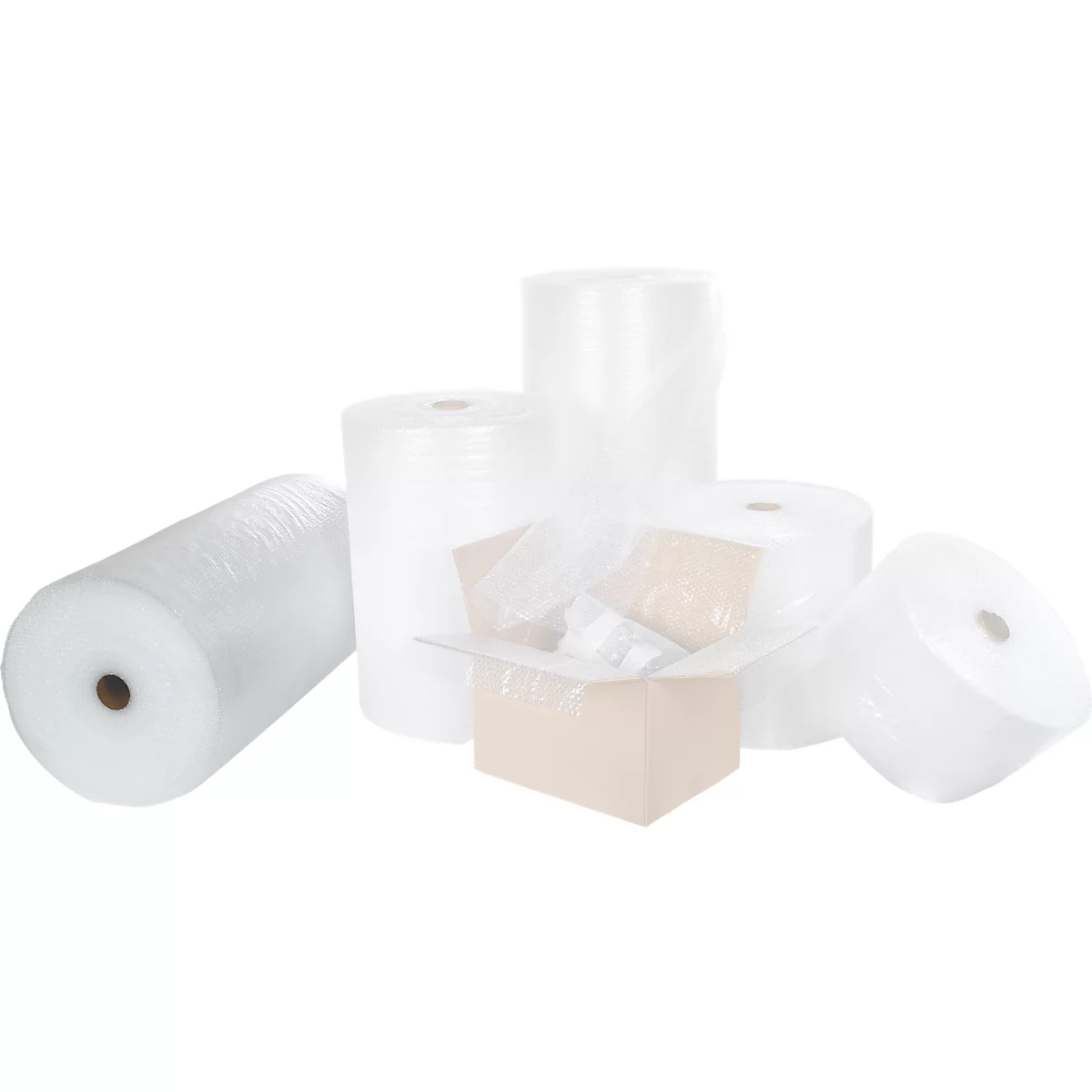 Qbubble® Bubble wrap, 2 capas, W 1200 mm x L 50 m, 1 rollo