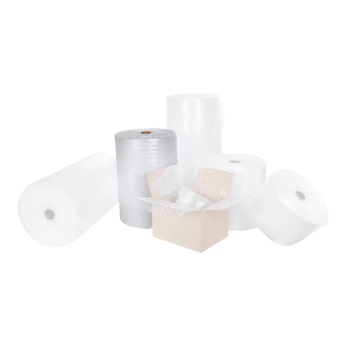 Qbubble® noppenfolie, 2-laags, B 750 mm x L 100 m, 2 rollen