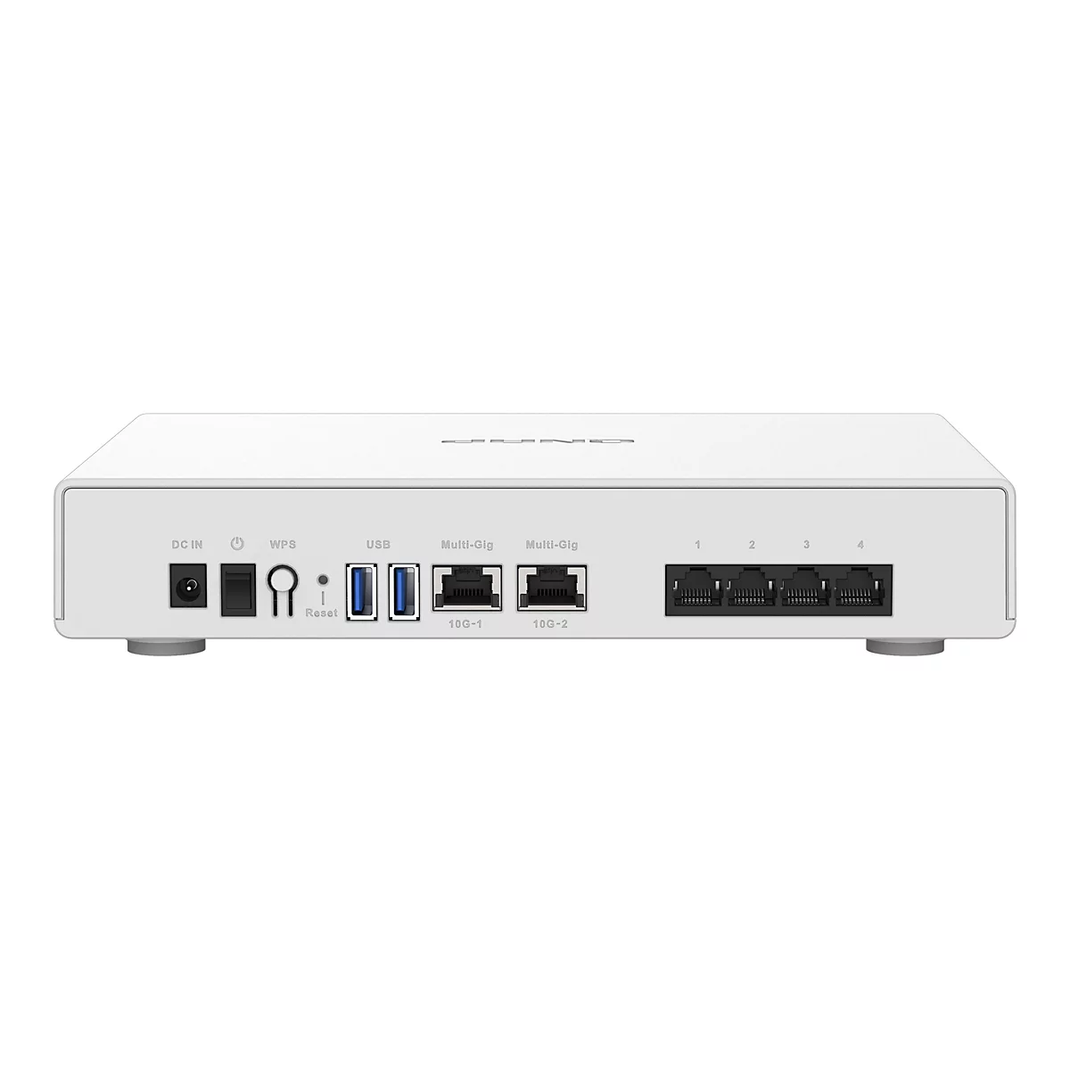 QNAP QHora-301W - Wireless Router - 802.11a/b/g/n/ac/ax - Desktop