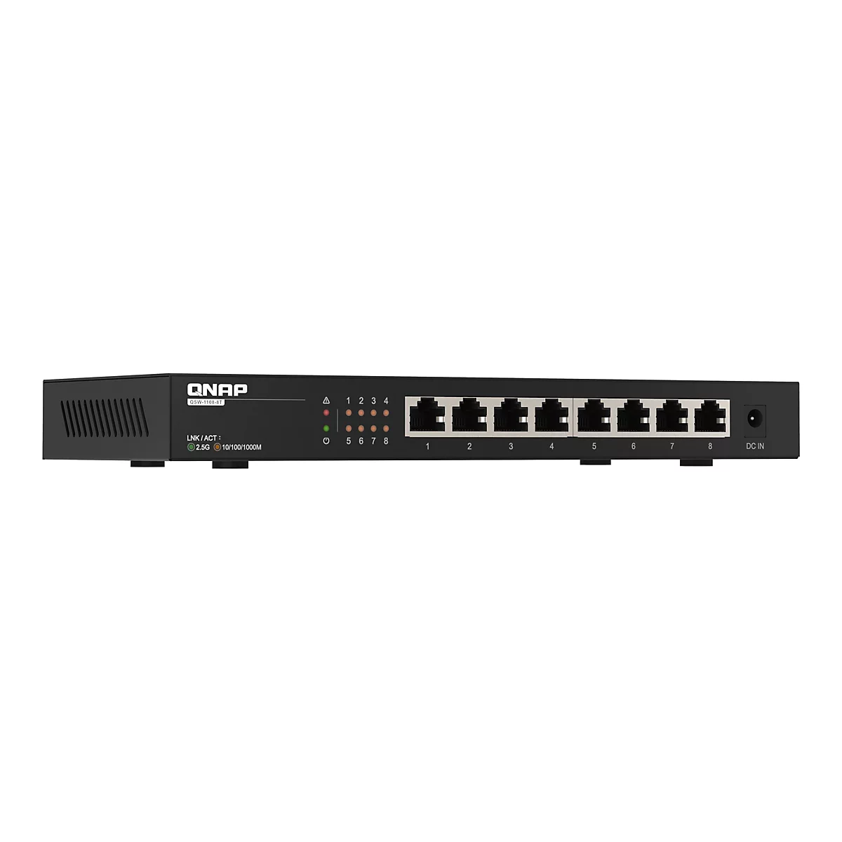 QNAP QSW-1108-8T - Switch - unmanaged - 8 x 10/100/1000/2.5G - Desktop