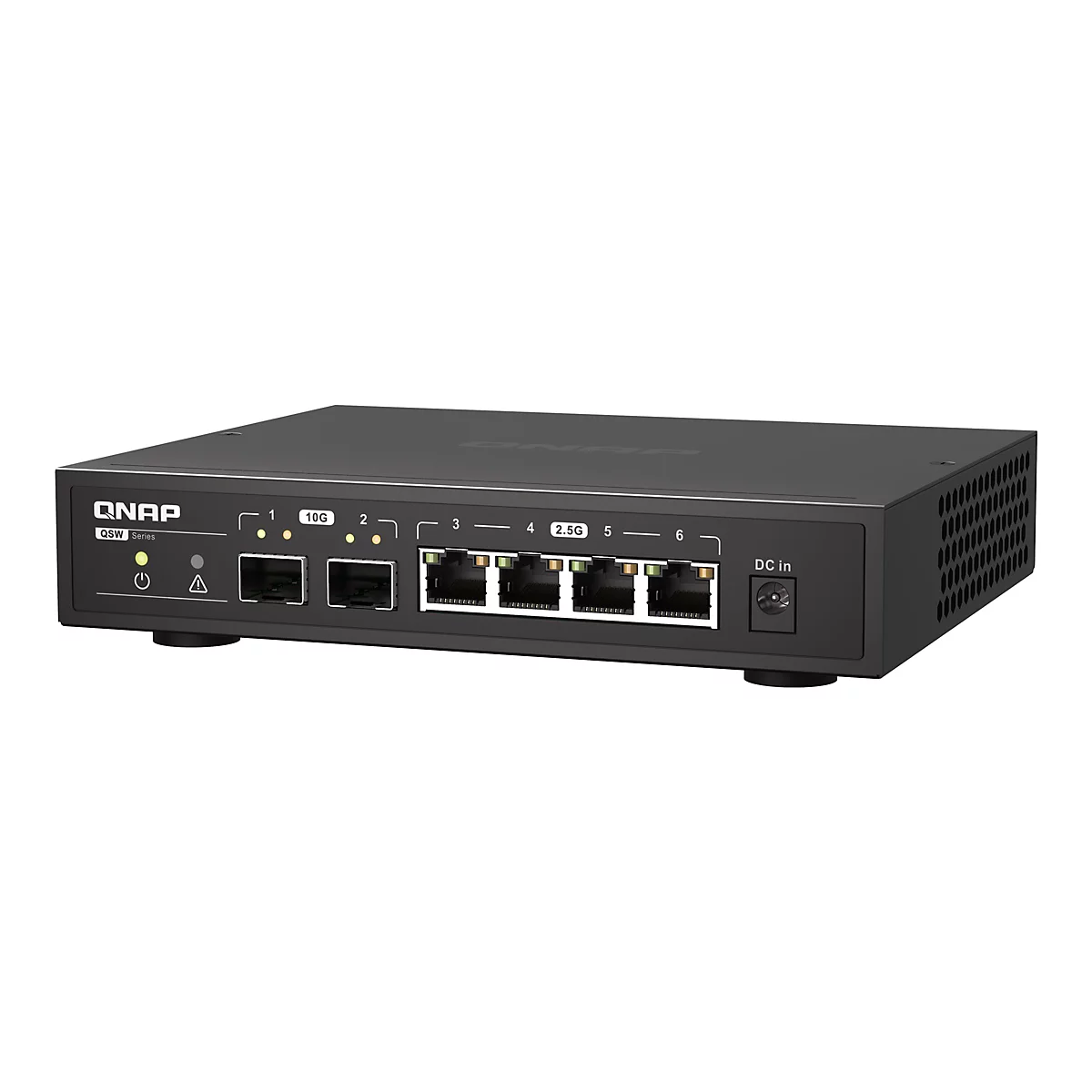 QNAP QSW-2104-2S - Switch - 6 Anschlüsse - unmanaged