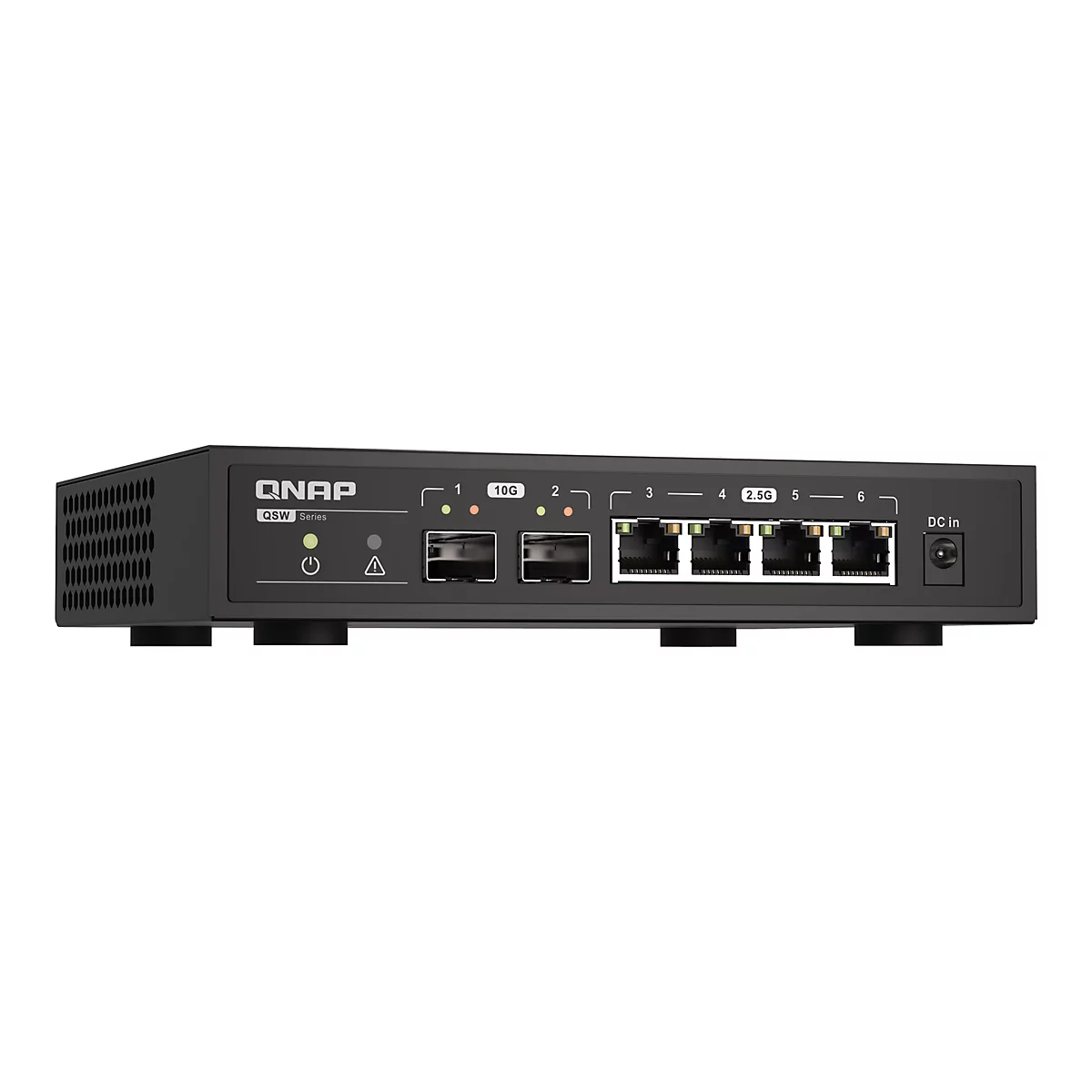 QNAP QSW-2104-2S - Switch - 6 Anschlüsse - unmanaged