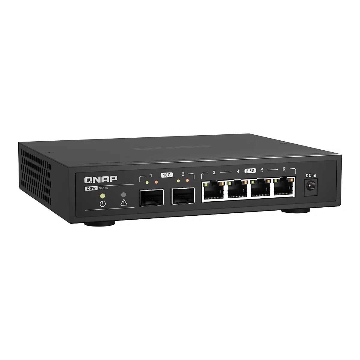 QNAP QSW-2104-2S - Switch - 6 Anschlüsse - unmanaged