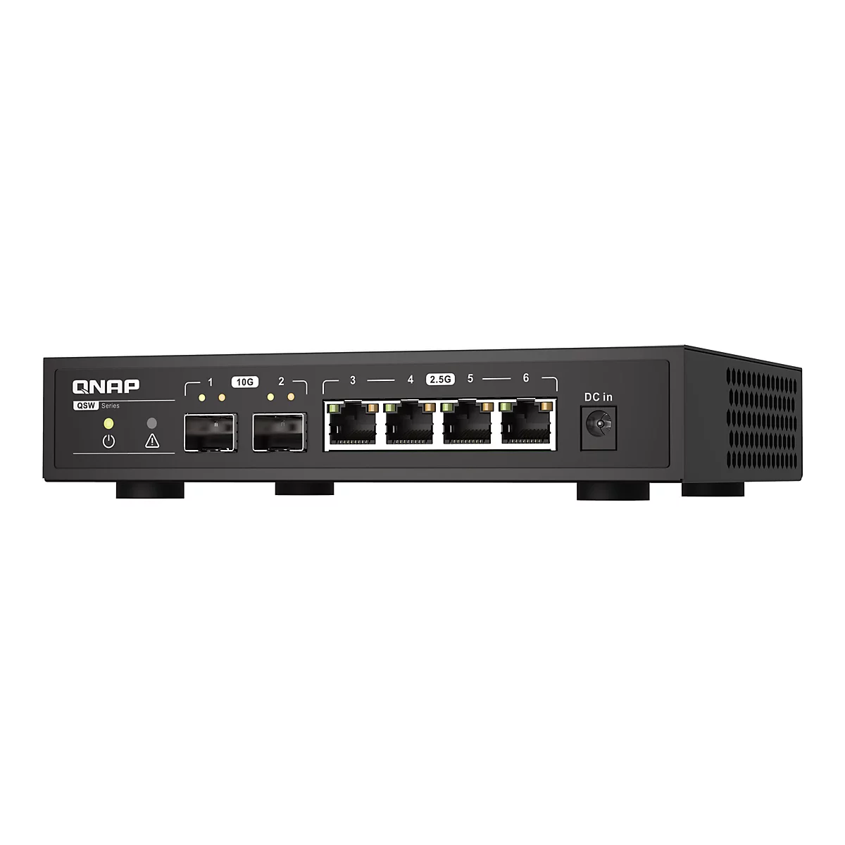QNAP QSW-2104-2S - Switch - 6 Anschlüsse - unmanaged