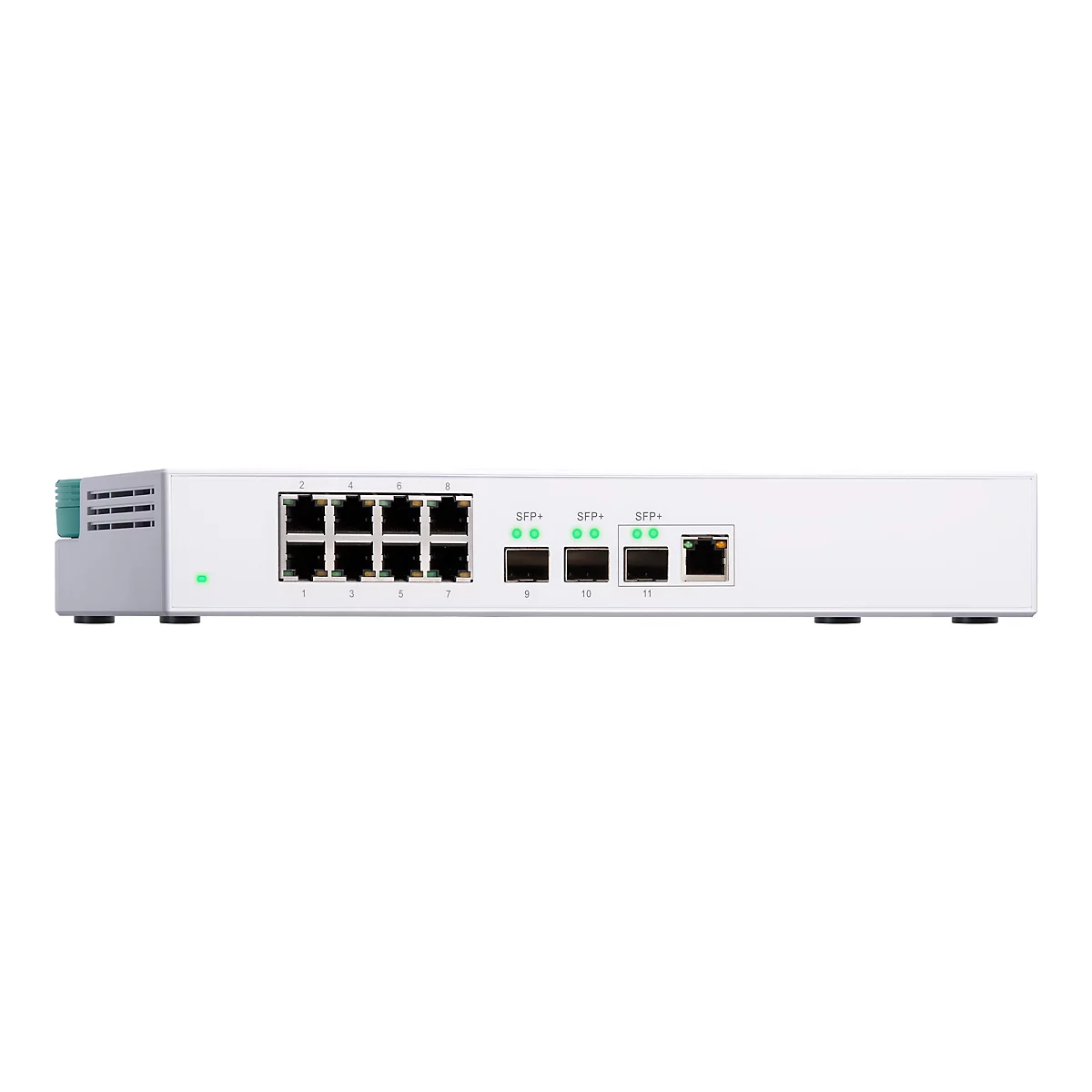 QNAP QSW-308-1C - Switch - 11 Anschlüsse - unmanaged