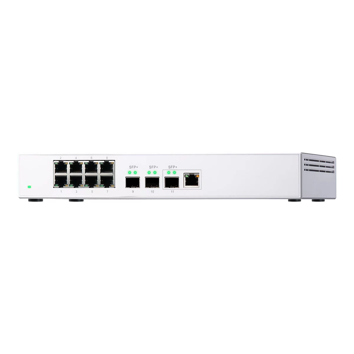 QNAP QSW-308-1C - Switch - 11 Anschlüsse - unmanaged