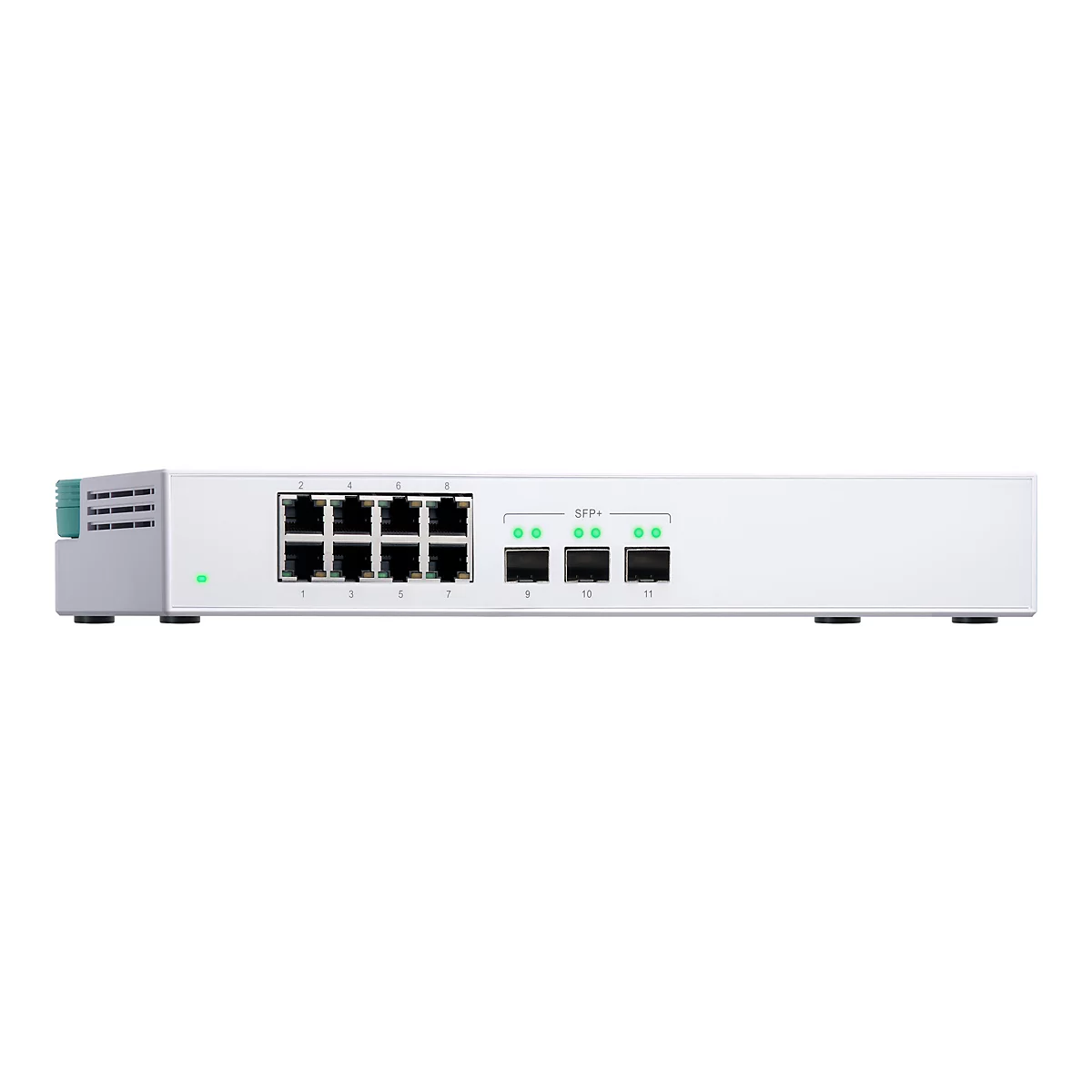 QNAP QSW-308S - Switch - 11 Anschlüsse - unmanaged