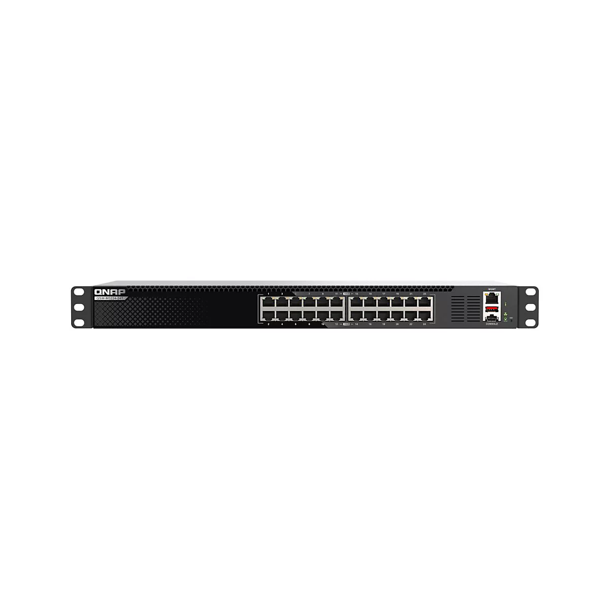 QNAP QSW-M3224-24T - Switch - L3 Lite - managed - 24 x 100/1000/2.5G/5G/10GBase-T - an Rack montierbar