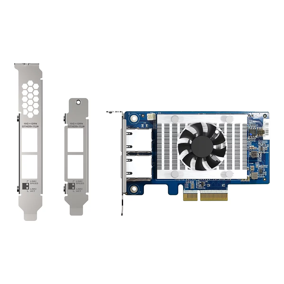 QNAP QXG-10G2T-X710 - Netzwerkadapter - PCIe 3.0 x4 - 10Gb Ethernet x 2