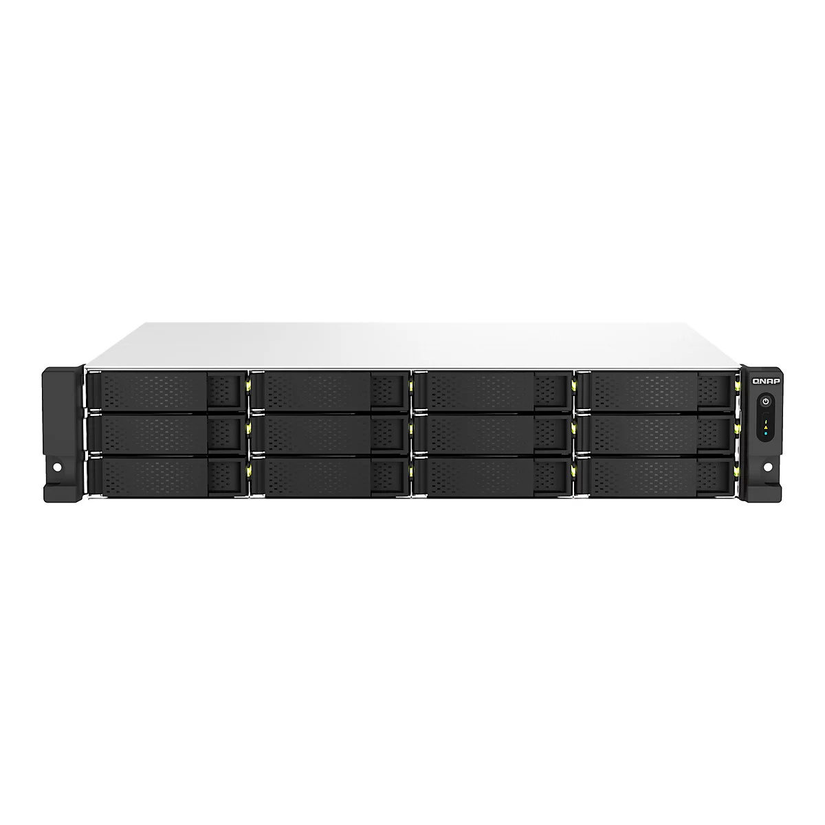 QNAP TS-1264U-RP - NAS-Server - 12 Schächte - Rack - einbaufähig - SATA 6Gb/s