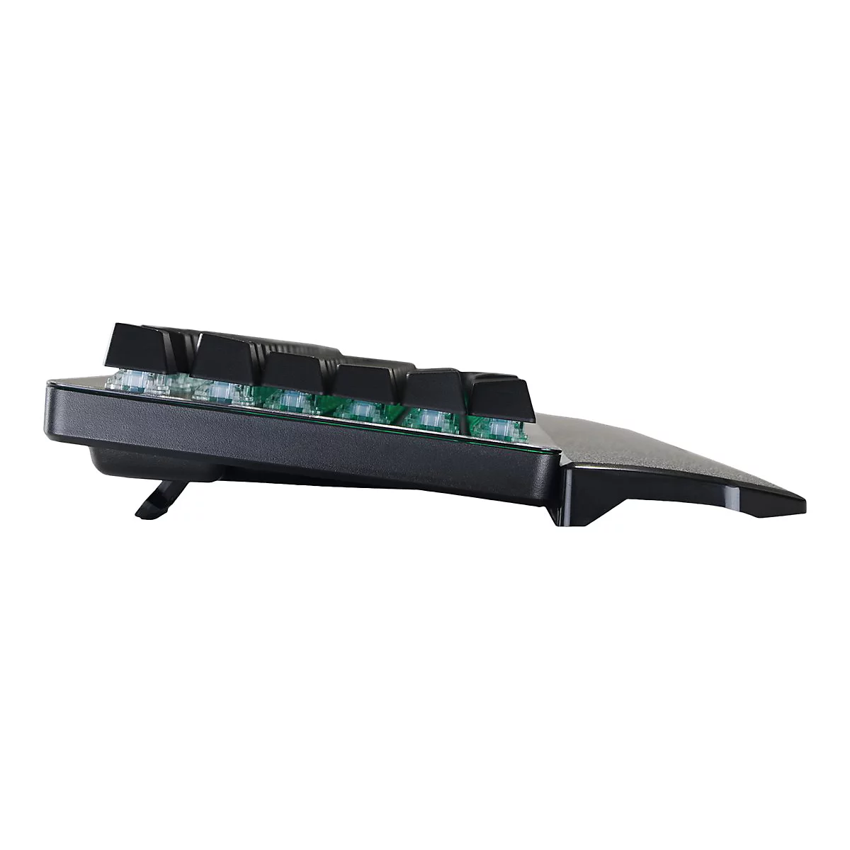 QPAD MK-40 - Tastatur - hintergrundbeleuchtet - USB - Deutsch