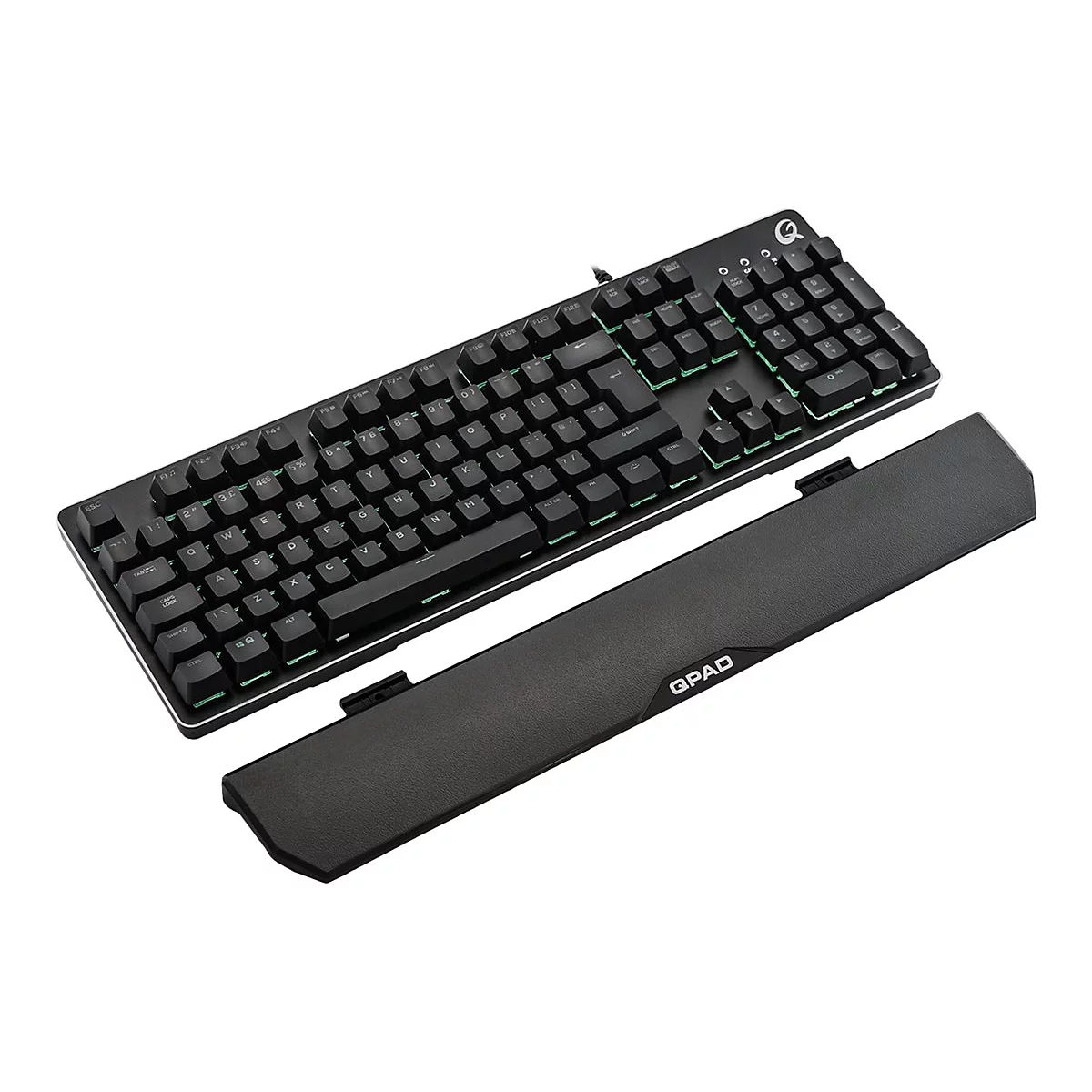 QPAD MK-40 - Tastatur - hintergrundbeleuchtet - USB - Deutsch