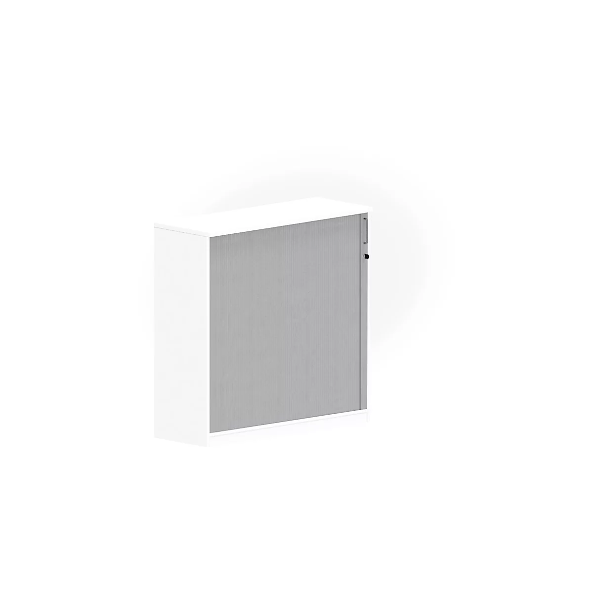 Querrollladenschrank BEXXSTAR, 3 Ordnerhöhen, H 1155 mm, weiß