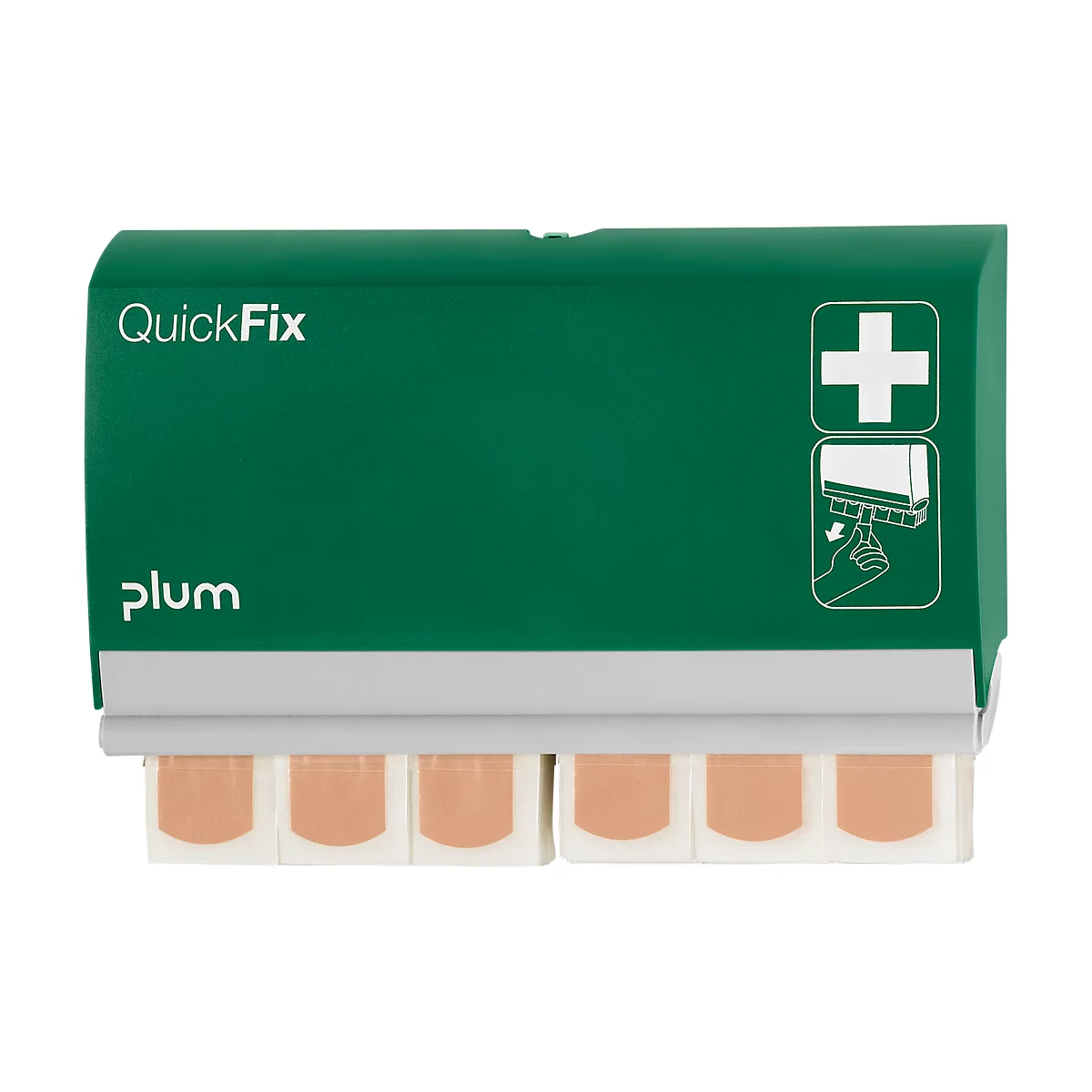 QuickFix pleisterdispenser, detectable pleister