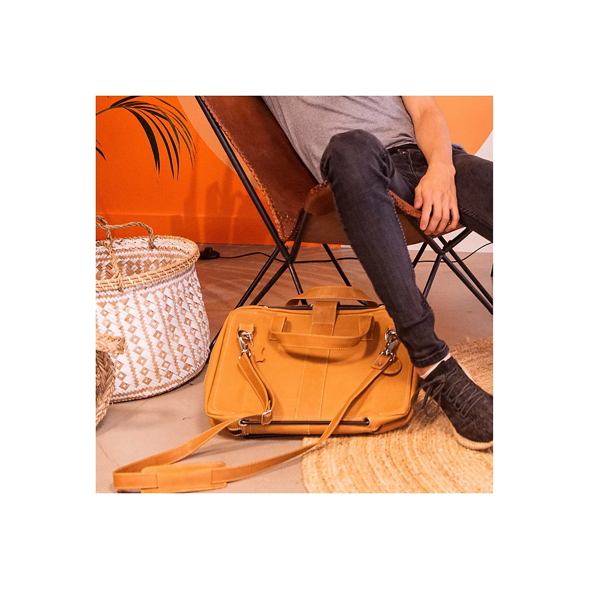 R-Go Ergonomische Laptoptasche Viva - Notebook-Tasche - 39.6 cm (15.6') - braun