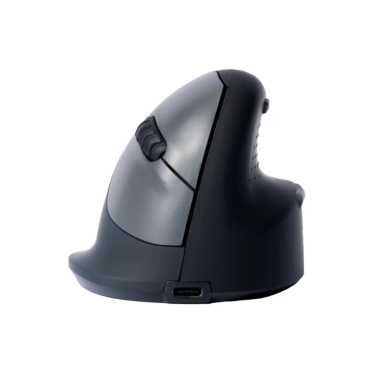 R-Go Ergonomische Maus HE Break - Vertikale Maus - klein, AGR zertifiziert, für Handgröße ?165 mm - ergonomisch - Für Rechtshänder - optisch