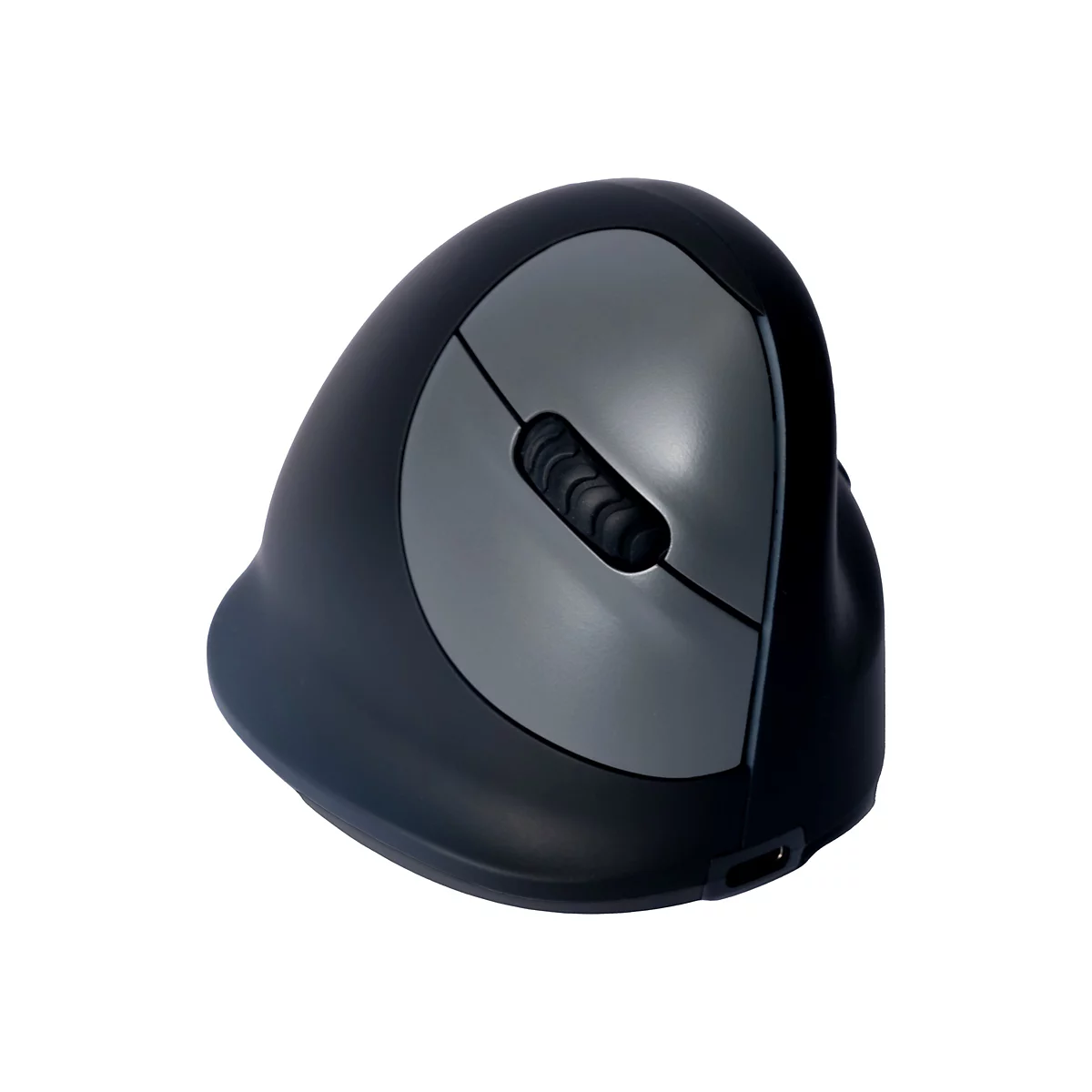 R-Go Ergonomische Maus HE Break - Vertikale Maus - klein, AGR zertifiziert, für Handgröße ?165 mm - ergonomisch - Für Rechtshänder - optisch